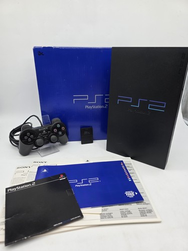 Ps2 fat completa con - con, scatola