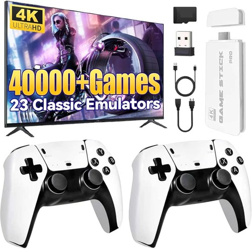 Console retro wireless 4k - console,