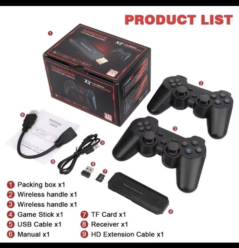 Console stick hdmi 64 gb - stick,