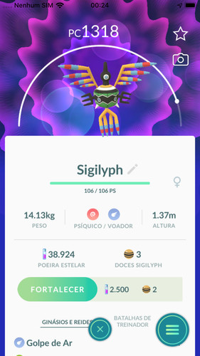 Pokemon 561 sigilyph - -, #561