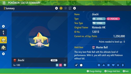 Pokemon jolly jirachi ultra - pokemon,