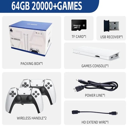 Console retro m15 64gb - console, 4k
