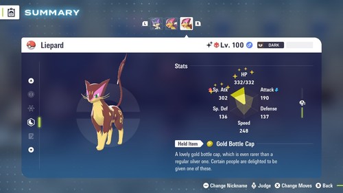 Leggende pokémon a - pokémon:, shiny