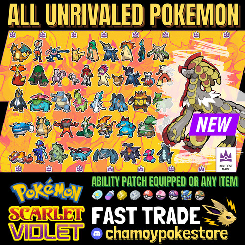 Ogni pokemon senza rivali - senza,