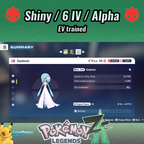 Gardevoir pokemon leggende - pokemon,