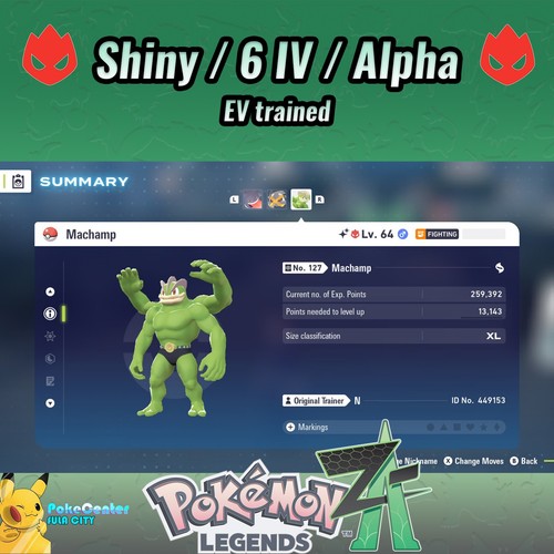 Machamp pokemon leggende - leggende, za