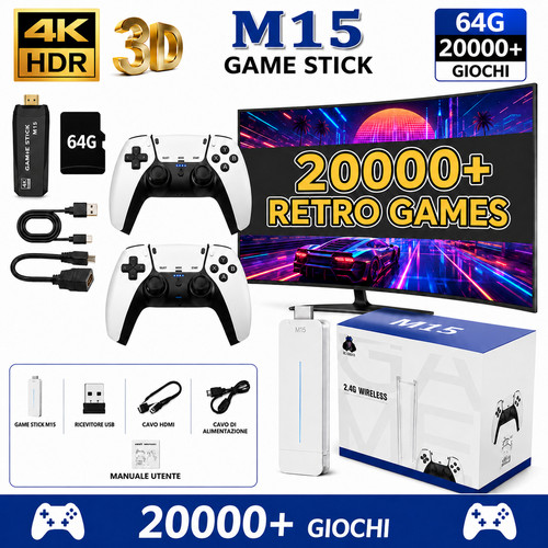 Game stick m15 console - game,